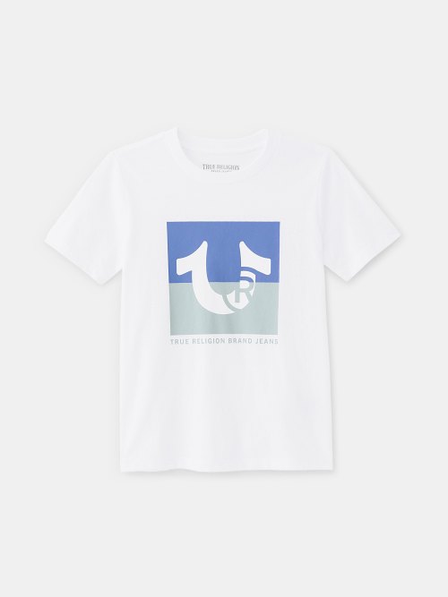 CAMISETA DE DOS TONOS CON LOGOTIPO DE LA MARCA PARA NIÑO