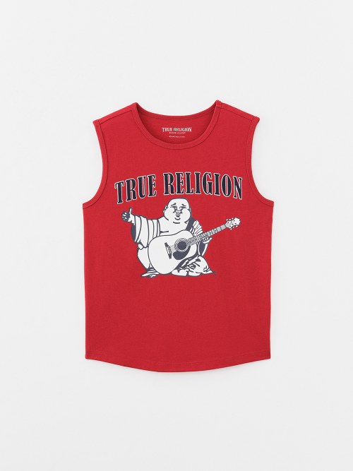CAMISETA SIN MANGAS CON LOGOTIPO DE BUDDHA PARA NIÑO