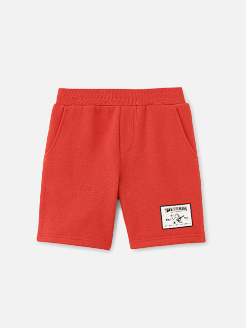 КОРОТКИЙ СВИТШОТ С НАШИВКОЙ С ЛОГОТИПОМ ДЛЯ МАЛЬЧИКОВ