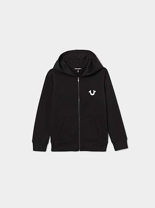 BOYS WORLD TOUR LOGO ZIP HOODIE
