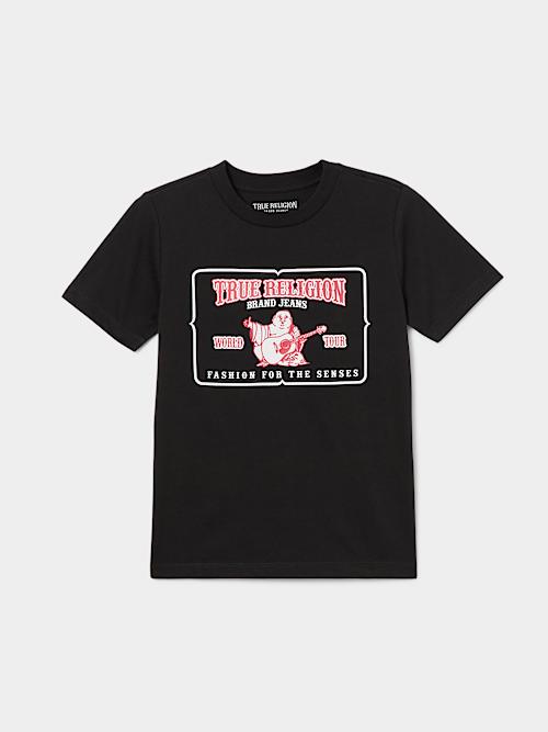 BOYS BOXED BUDDHA LOGO TEE