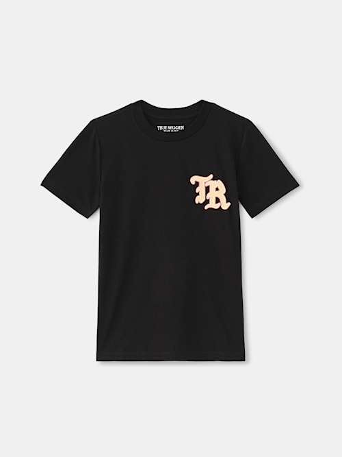 BOYS EMBROIDERED GOLDEN STATE LOGO TEE