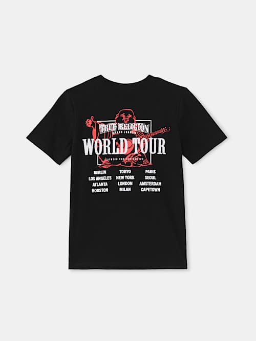 BOYS WORLD TOUR BUDDHA LOGO TEE
