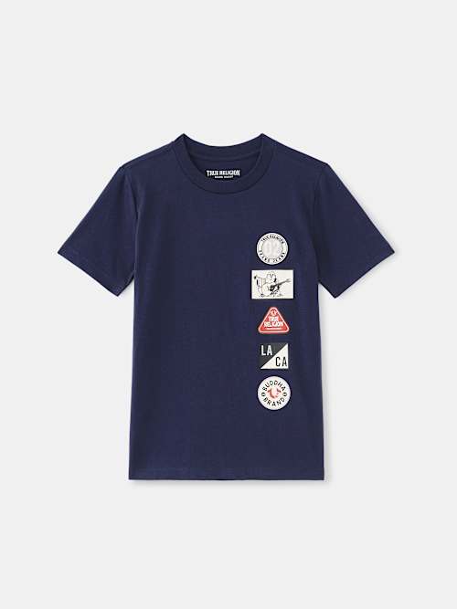 BOYS LOGO PATCH TEE