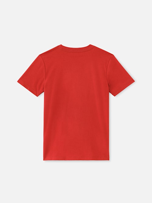 CAMISETA CON PARCHE DE LOGOTIPO PARA NIÑO