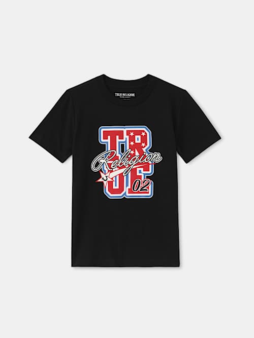 BOYS SUPERSTAR LOGO TEE