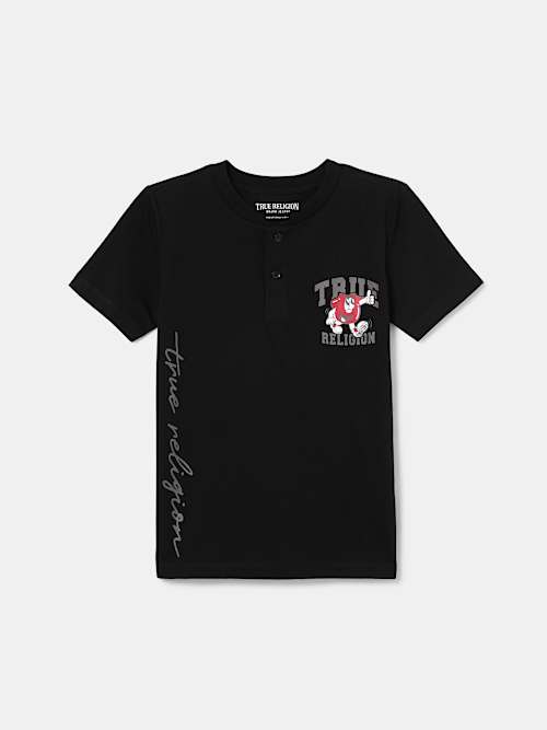 CAMISETA HENLEY SHOEY PARA NIÑO