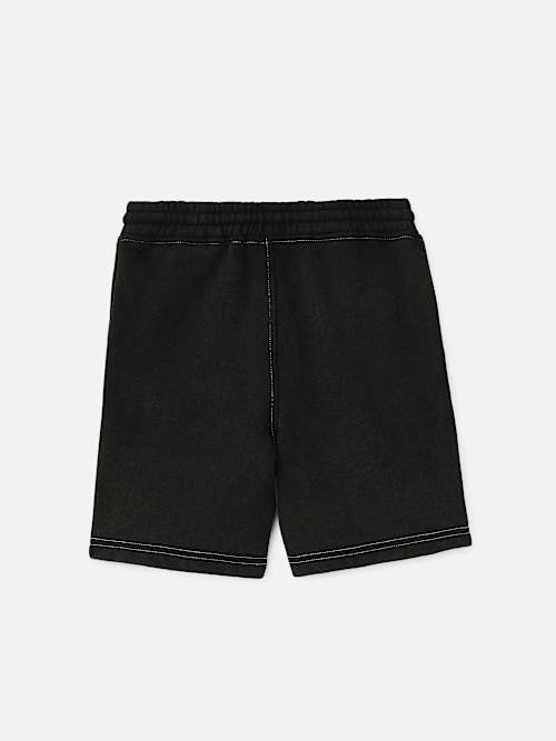 BOYS CONTRAST LOGO SWEAT SHORT