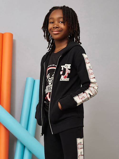 BOYS STITCH DEPT ZIP HOODIE