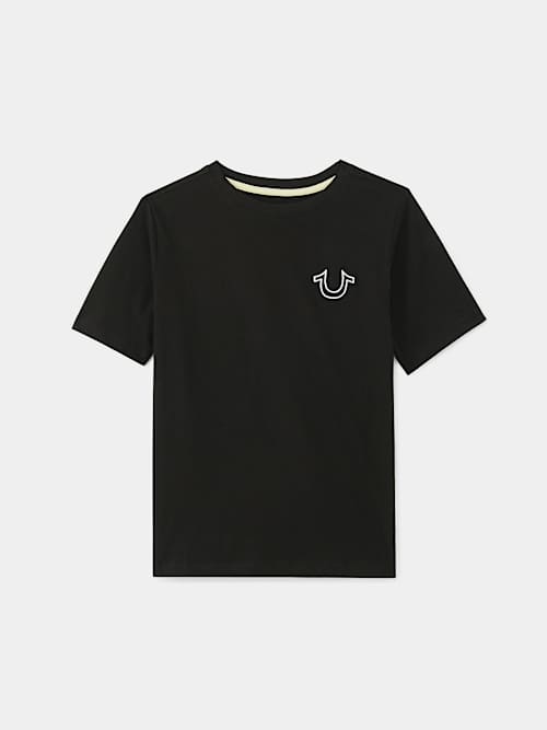 BOYS STITCHED HORSESHOE TEE
