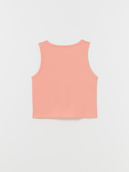 GIRLS DAISY GLITTER BUDDHA LOGO TANK
