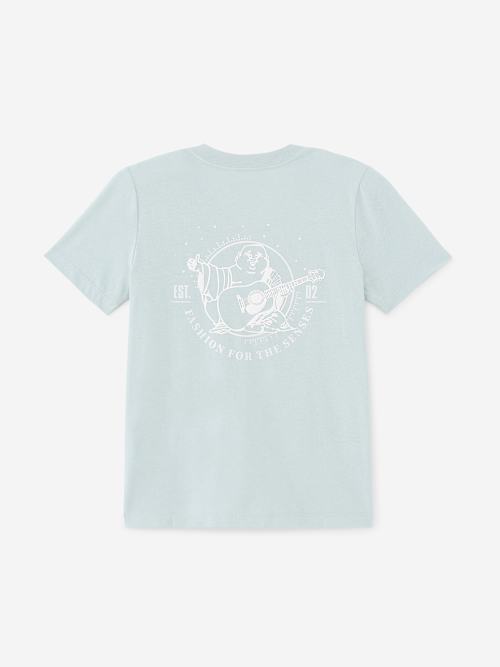 ФУТБОЛКА С МЕРЦАЮЩИМ БУДДОЙ ДЛЯ ДЕВОЧЕК