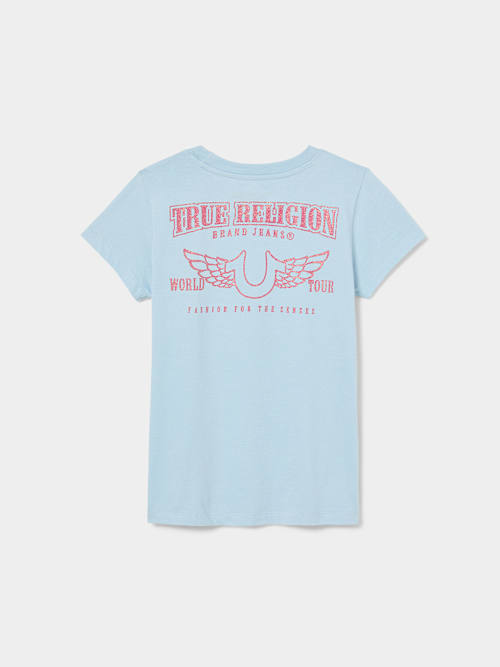 CAMISETA CON ALAS Y TR PARA NIÑA