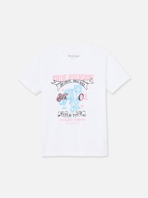 GIRLS LEOPARD TEE