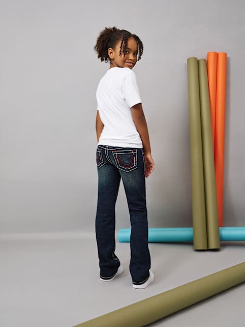 GIRLS BECCA BIG T BOOTCUT JEAN