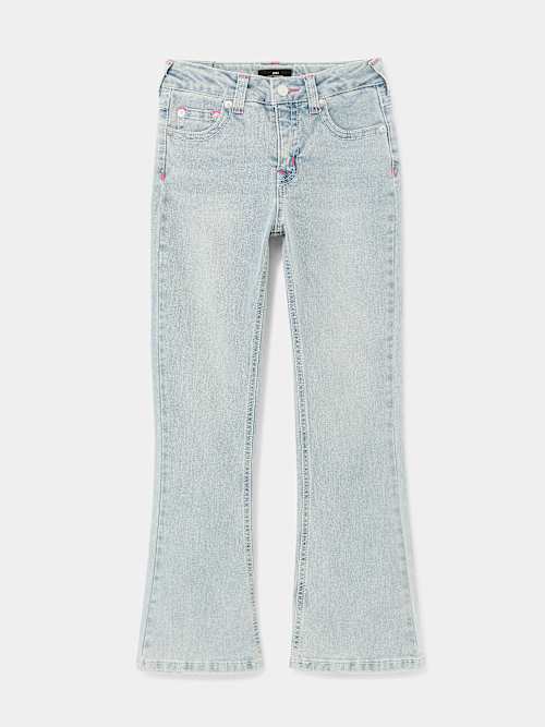 GIRLS JOEY EMBROIDERED HORESHOE FLARE JEAN