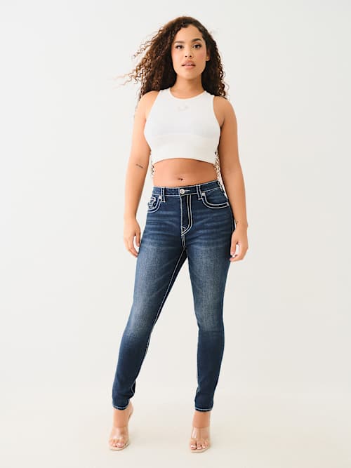 HALLE BIG T HIGH RISE SUPER SKINNY JEAN