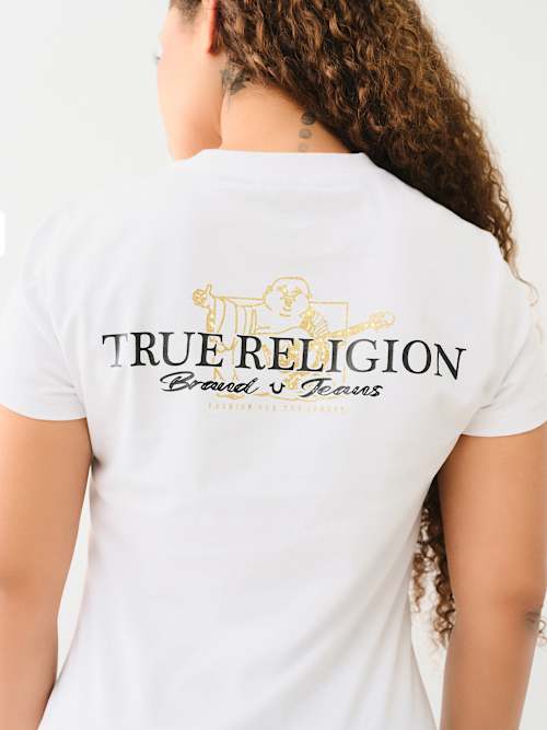 METALLIC BUDDHA TEE