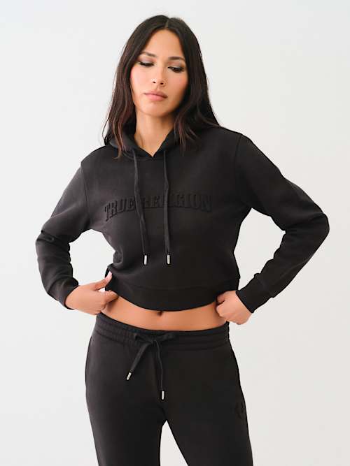 EMBOSSED TRUE RELIGION HOODIE