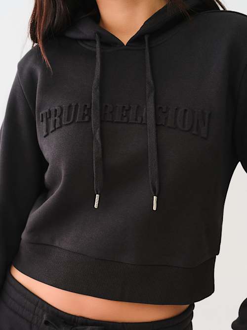 EMBOSSED TRUE RELIGION HOODIE