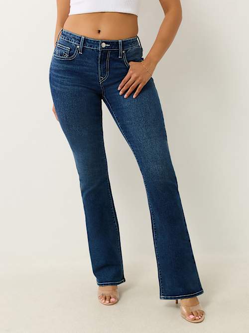 BECCA MID RISE BOOTCUT JEAN