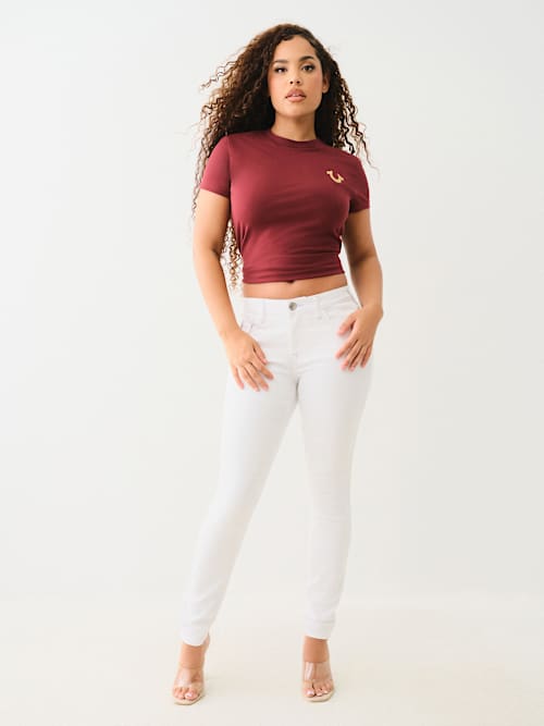 JENNIE MID RISE  CURVY SKINNY JEAN