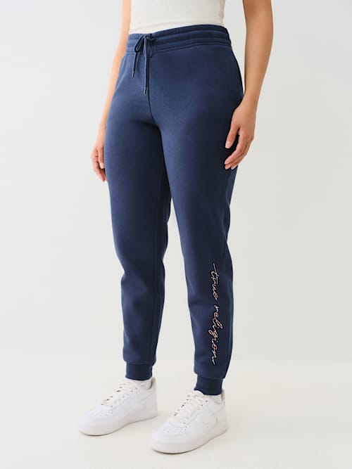 CRYSTAL SCRIPT LOGO JOGGER