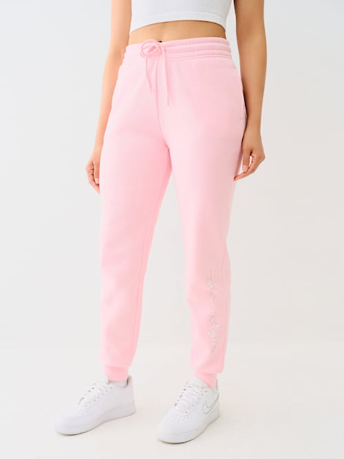 CRYSTAL SCRIPT LOGO JOGGER
