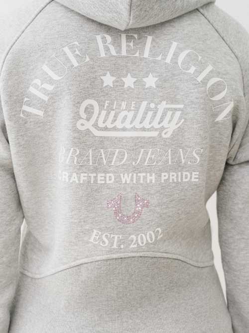 ТОЛСТОВКА С КАПЮШОНОМ И МОЛНИЕЙ