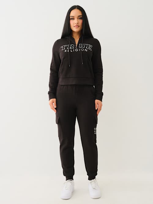 IRIDESCENT LOGO CARGO JOGGER