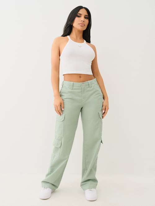 WARPED HORSESHOE SINGLE NEEDLE CARGO PANT
