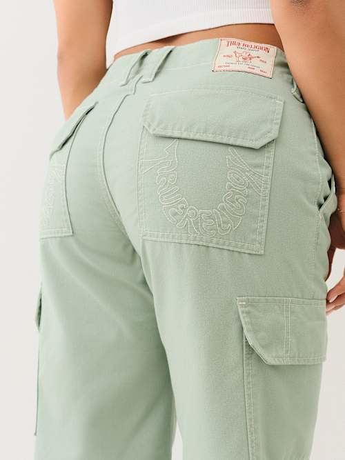 WARPED HORSESHOE SINGLE NEEDLE CARGO PANT