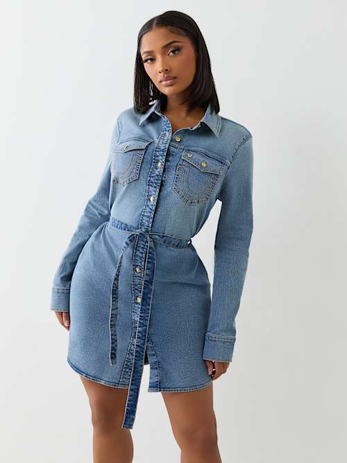 GEORGIA SHIRT DRESS