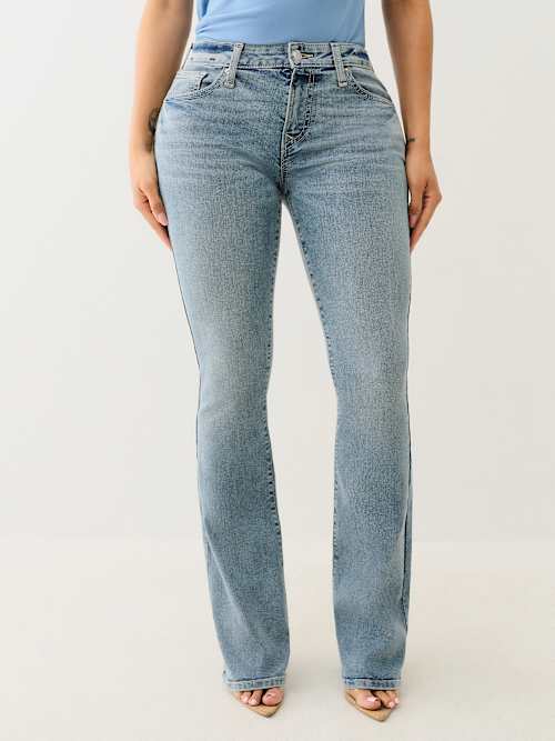 BECCA MID RISE BOOTCUT JEAN