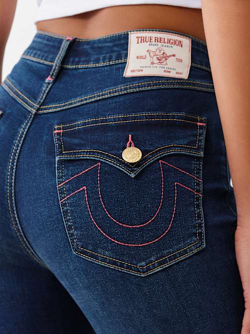 SHOP HALLE HIGH RISE SUPER SKINNY JEAN