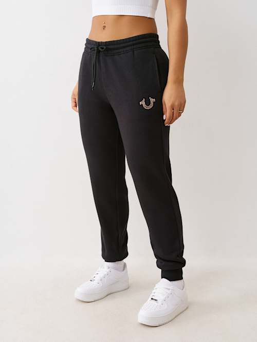CRYSTAL HORSESHOE JOGGER