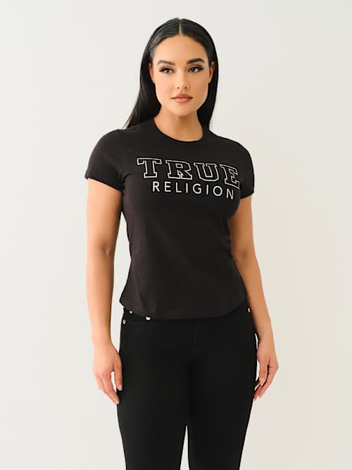 IRIDESCENT LOGO TEE
