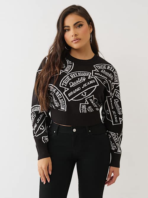 MONOGRAM JAQUARD SWEATER