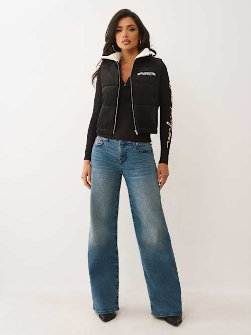 CORDUROY PUFFER VEST