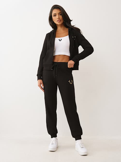 CRYSTAL HORSESHOE JOGGER