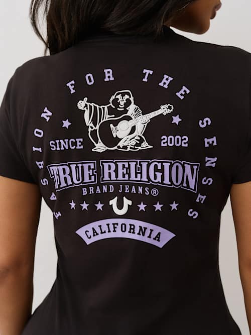 MOVIE STAR BUDDHA V NECK TEE