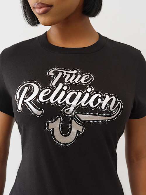 IRIDESCENT LOGO TEE