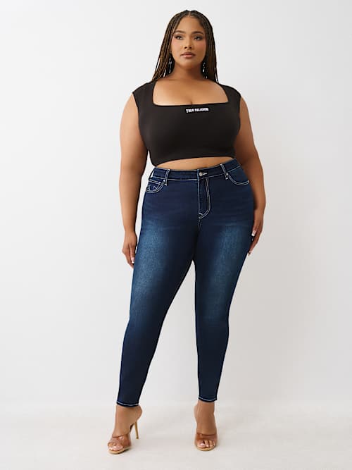 PLUS JENNIE MID RISE CURVY SKINNY JEAN