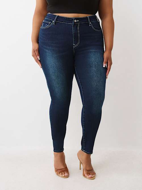 PLUS JENNIE MID RISE CURVY SKINNY JEAN