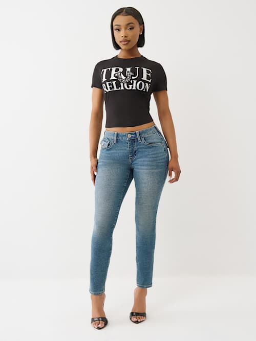 JENNIE MID RISE SKINNY JEAN