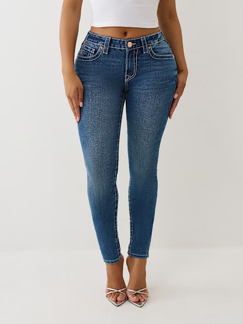 JENNIE BIG T MID RISE CURVY SKINNY JEAN