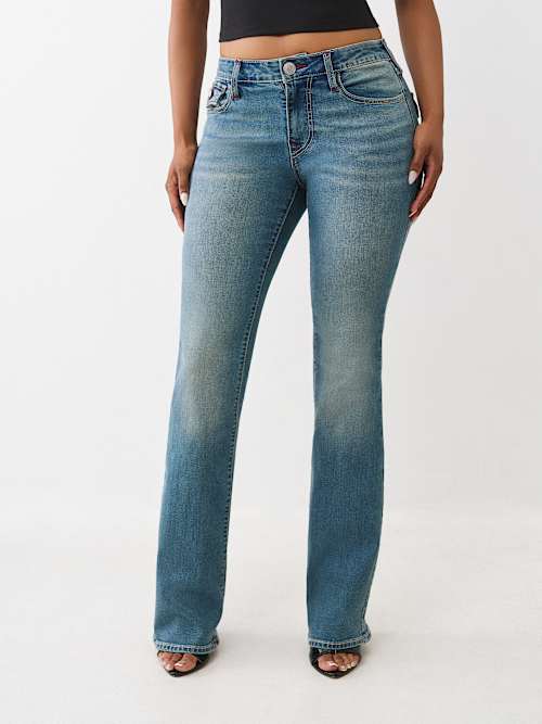 BECCA MID RISE BOOTCUT JEAN