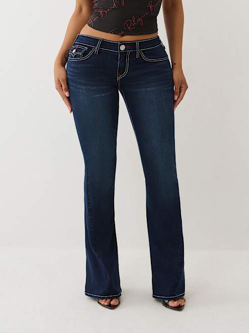 JOEY LOW RISE FLARE JEAN