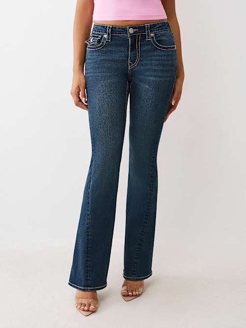JEANS ACAMPANADOS JOEY BIG T DE TIRO MEDIO