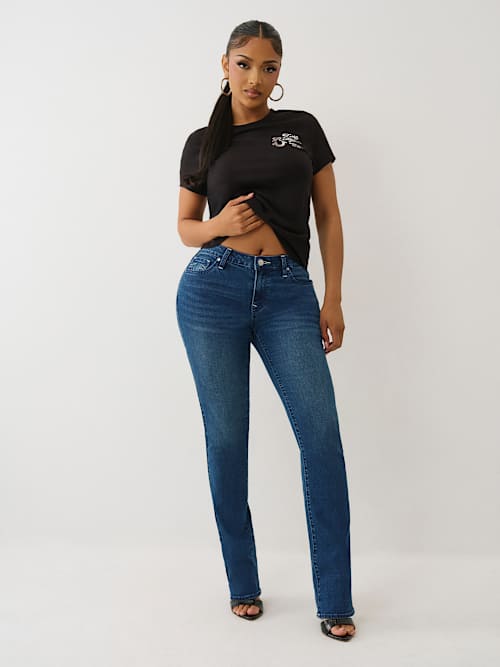 BILLIE MID RISE STRAIGHT JEAN
